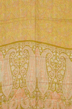Vintage Rayon Sari - 5 Metres Long - 4772
