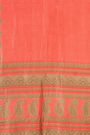 Vintage Rayon Sari - 5 Metres Long - 4777