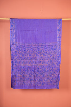 Vintage Rayon Sari - 5 Metres Long - 4778