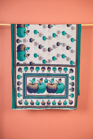 Vintage Rayon Sari - 5 Metres Long - 4780
