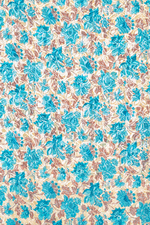 Vintage Rayon Sari - 5 Metres Long - 4783