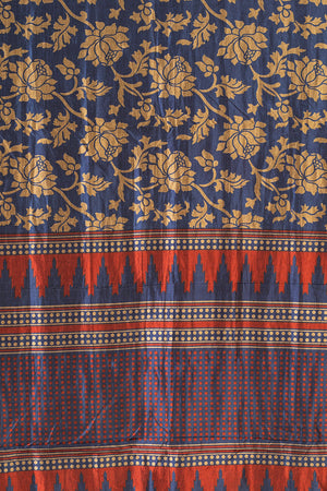 Vintage Rayon Sari - 5 Metres Long - 4786
