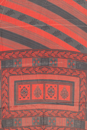 Vintage Rayon Sari - 5 Metres Long - 4800