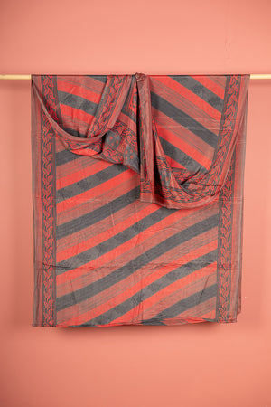 Vintage Rayon Sari - 5 Metres Long - 4800