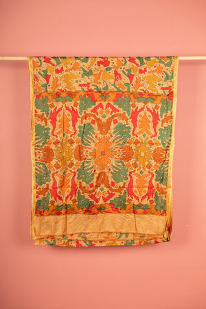 Vintage Rayon Sari - 5 Metres Long - 4804
