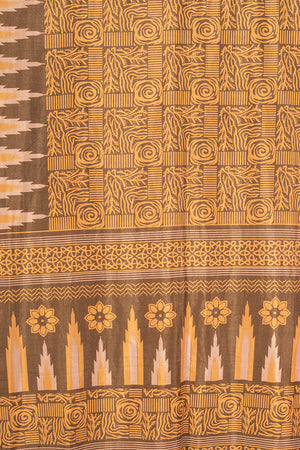 Vintage Rayon Sari - 5 Metres Long - 4825