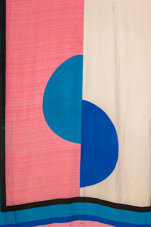 Vintage Rayon Sari - 5 Metres Long - 4826