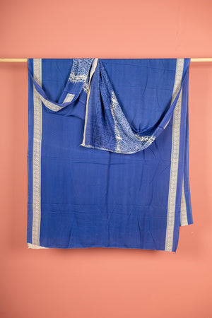 Vintage Rayon Sari - 5 Metres Long - 4832