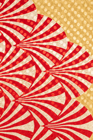 Vintage Rayon Sari - 5 Metres Long - 4845