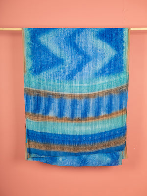 Vintage Rayon Sari - 5 Metres Long - 4849