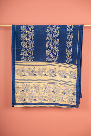 Vintage Rayon Sari - 5 Metres Long - 4851