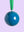 Blue and Green Large Colourblock Bauble