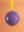 Purple and Yellow Colourblock Bauble
