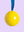 Yellow and Blue Large Colourblock Bauble