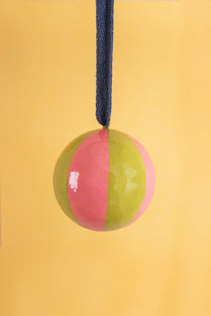 Oasis & Rose Beachball Bauble