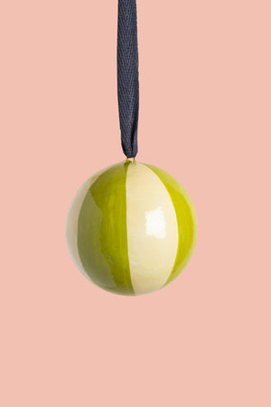 Lime & Lily Beachball Bauble