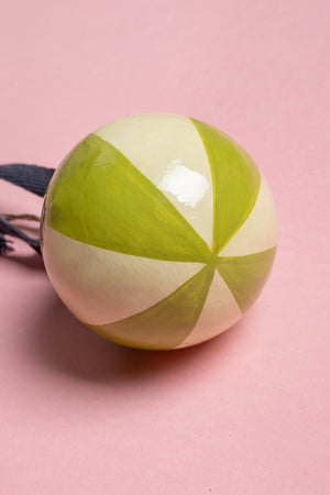 Lime & Lily Beachball Bauble