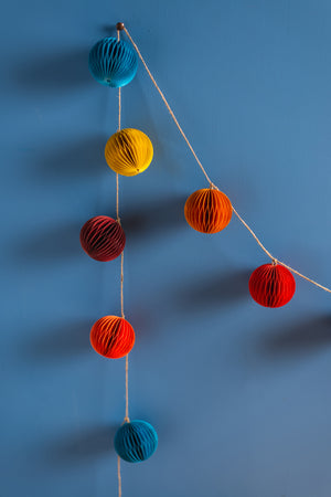 Bright Colours Origami Garland
