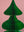 Green Honeycomb Origami Paper Tree