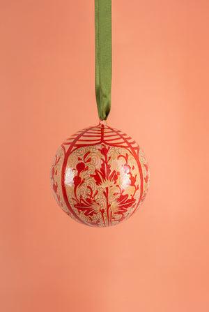 Pink & Red Kashmiri Bauble