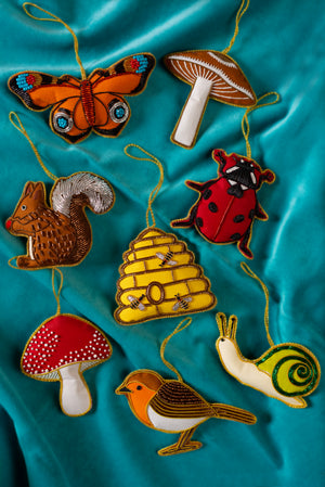 Mushroom Decoration (Virgin Plastic Free)