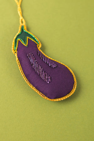 Aubergine Decoration (Virgin Plastic Free)