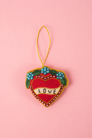 Love Heart Decoration (Virgin Plastic Free)