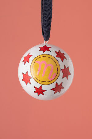 Scorpio Zodiac Bauble