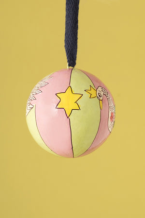Swan Carousel Bauble