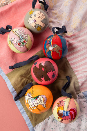 Reindeer Carousel Bauble