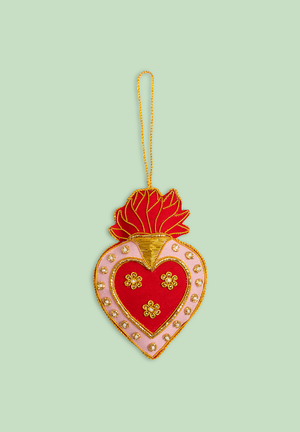 Mexican Sacred Heart Decoration (Virgin Plastic Free)