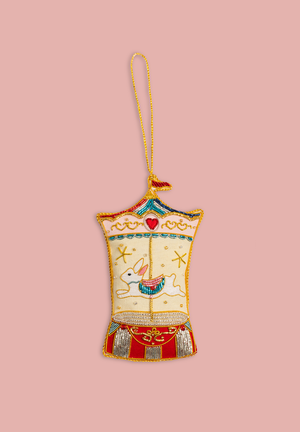 Rabbit Carousel Decoration (Virgin Plastic Free)
