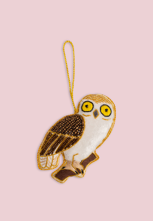 Barn Owl Decoration (Virgin Plastic Free)