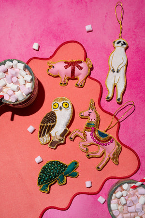 Barn Owl Decoration (Virgin Plastic Free)