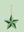 Green Star Decoration (Virgin Plastic Free)