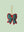 Green Embroidered Bow Felt Decoration