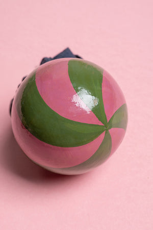 Heather & Pine Swirl Bauble