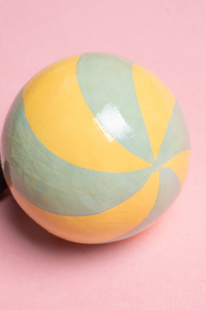 Mint & Lemon Swirl Bauble