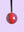 Violet & Crimson Beachball Bauble