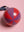 Violet & Crimson Beachball Bauble
