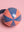 Denim & Carnation Beachball Bauble