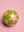 Olive & Blush Harlequin Bauble