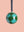 Hunter & Turquoise Harlequin Bauble