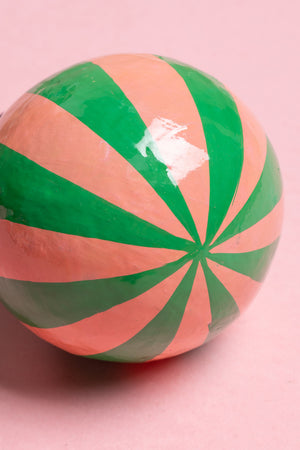 Forest & Rose Stripe Bauble