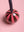 Cocoa & Mulberry Stripe Bauble