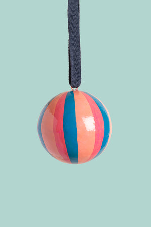 Bonbon Stripe Trio Bauble