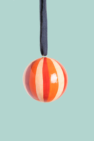 Sherbert Stripe Trio Bauble