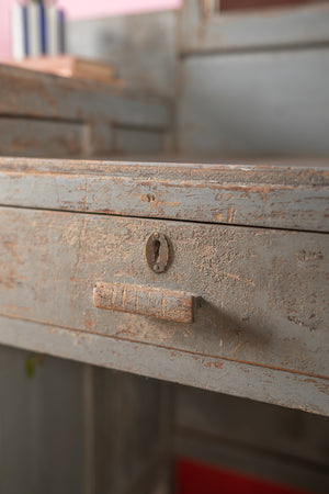 Grey Vintage Dresser Unit