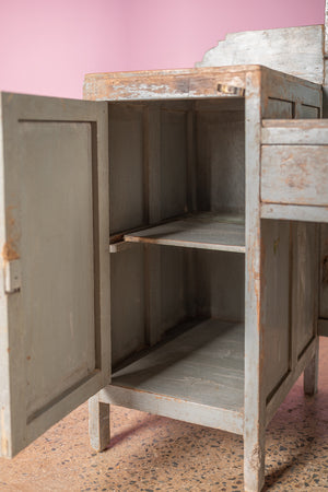 Grey Vintage Dresser Unit
