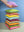 Papaya Block Colour Cotton Cushion Cover